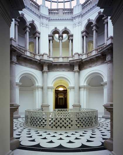 The Rotunda with new central staircase