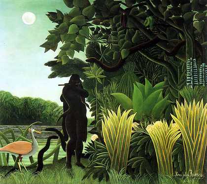 Henri Rousseau The Snake Charmer 