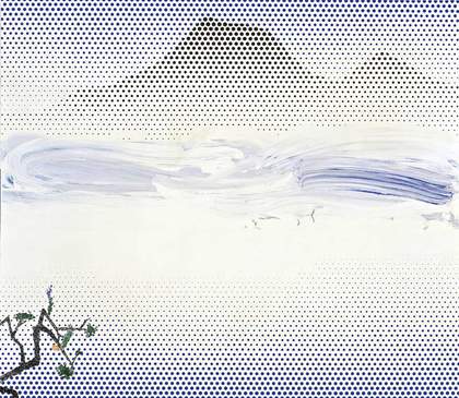 Roy Lichtenstein Landscape in Fog 1996