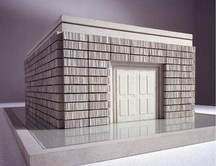 Rachel Whiteread Maquette for Judenplatz Holocaust Memorial 1995 © Rachel Whiteread