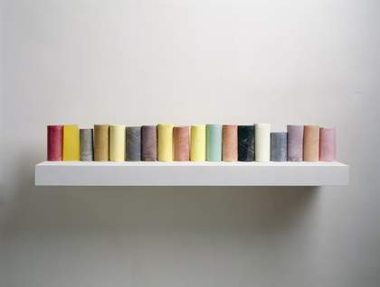 Rachel Whiteread Line Up 2007-2008 Gagosian Gallery © Rachel Whiteread