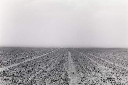 Santu Mofokeng, Dust Storms at Noon on the R34 Between Welkom and Hennenman, Free State I, 2007, printed 2011, from the series Climate Change, 2007, gelatin silver print on paper, 64 x 98 cm