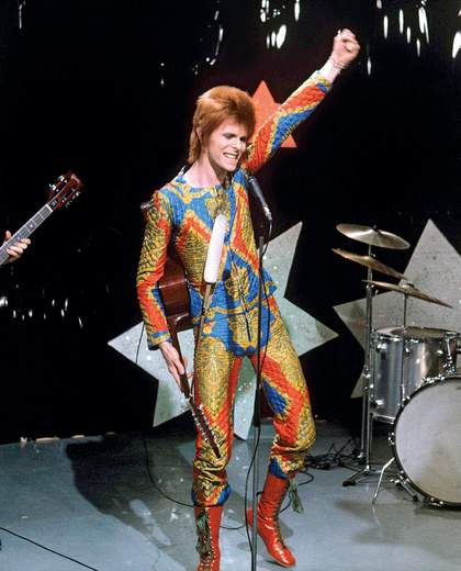 David Bowie performing Starman on Top of the Pops, 6 July 1972