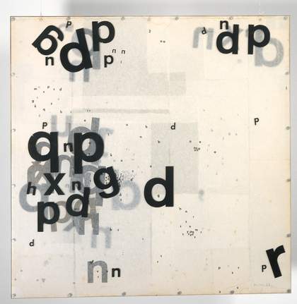 Mira Schendel Graphic Object 1967–8 Colección Patricia Phelps de Cisneros © mira schendel estate
