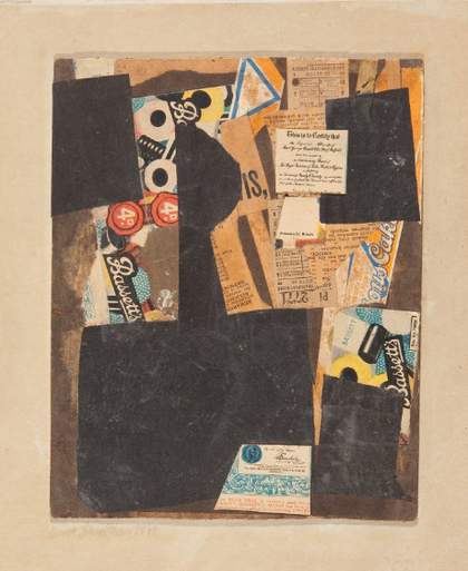 Kurt Schwitters Ohne Titel (This is to Certify that)