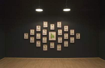 Jamie Shovlin installation view 2