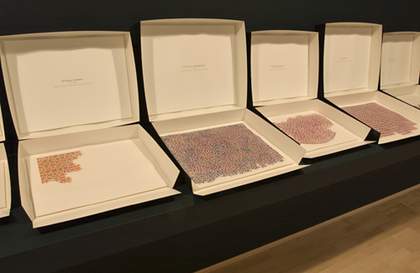Jamie Shovlin installation view 
