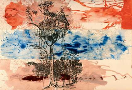 Sigmar Polke Treehouse 1976