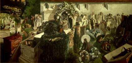 Stanley Spencer The Resurrection Cookham 1924-7 
