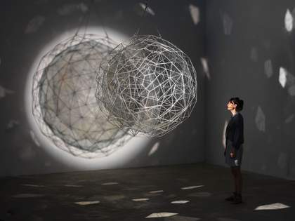 Photograph of Olafur Eliasson's artwork Stardust particle, 2014