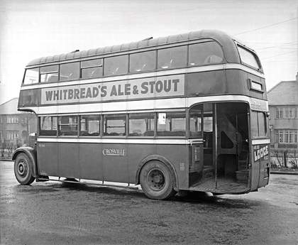 Stewart Bale Double Decker Bus at Edge Lane Depot 1946 