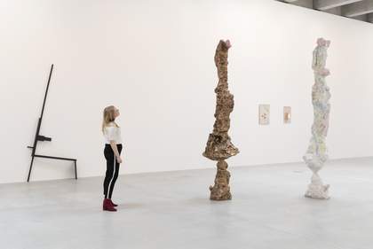 Rebecca Warren installation view