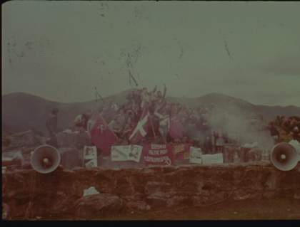 ​Laida Lertxundi 025 Sunset Red 2016, film still. Courtesy the artist ​