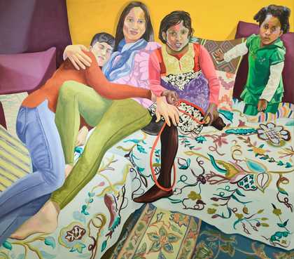 Aliza Nisenbaum Susan, Aarti, Keerthana and Princess, Sunday in Brooklyn