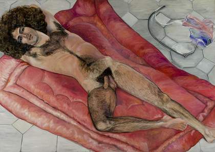 Sylvia Sleigh Paul Rosana Reclining 1974