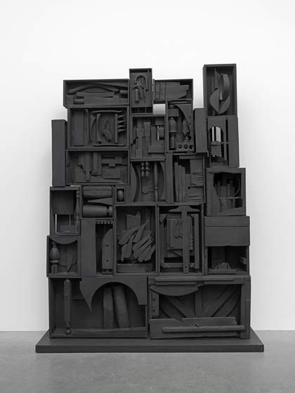 Louise Nevelson, Black Wall 1959