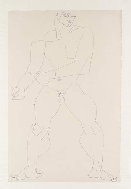 Henri Gaudier-Brzeska, Wrestler 1913