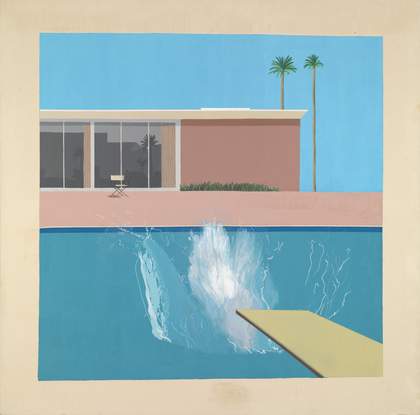 Fig 1 David Hockney, A Bigger Splash 1967