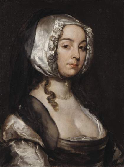 William Dobson 1611−1646
Portrait of the Artist’s Second Wife c.1635–40
Oil paint on canvas
624 x 470 mm
T06640