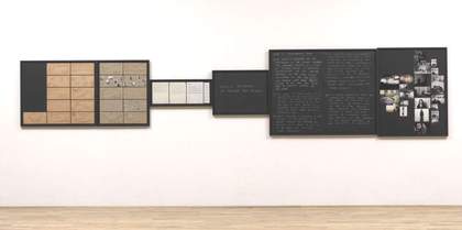 Vito Acconci Sonnabend Show Jan 72: Archives. Transference Zone 1972