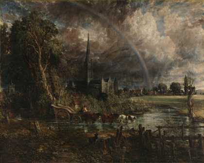 Salisbury Cathedral from the Meadows