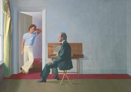 David Hockney's George Lawson and Wayne Sleep 1972-5