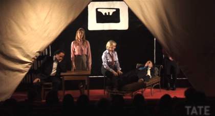 Ulla von Brandenburg's Living Picture performed at Tate Modern