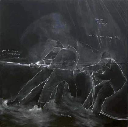 Tacita Dean The Roaring Forties: Seven Boards in Seven Days (Board 2) 1997