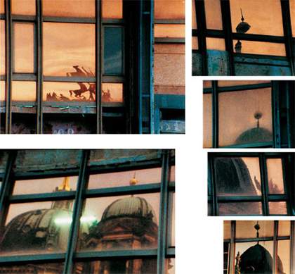 Tacita Dean Palast 2004 Film Stills on colour Photogravure