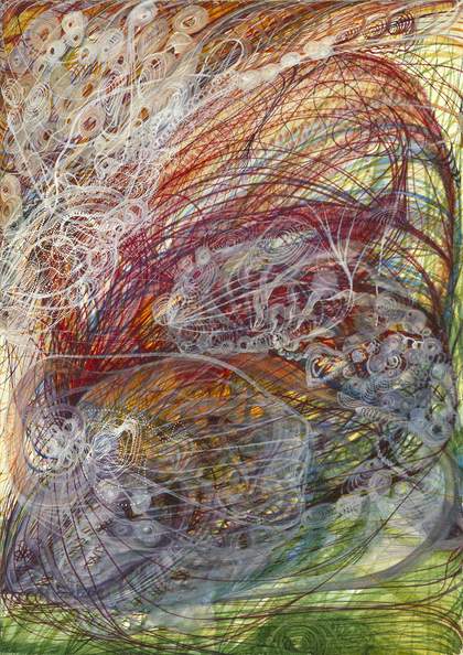 Georgiana Houghton, 'Flower of Catherine Emily Stringer' 1866