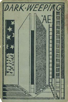 Paul Nash's cover design for Dark Weeping by AE (George Russell), published by Faber and Faber, 1929