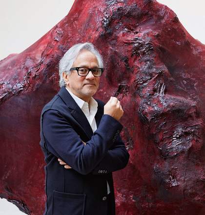 Portrait of Anish Kapoor photo Jack Hems
