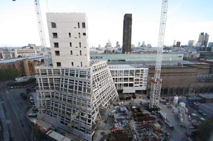 Tate Modern Extenstion Project Site View