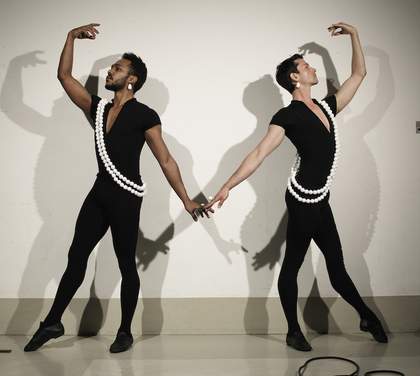 Dancers performing Historical Dances in An Antique Setting