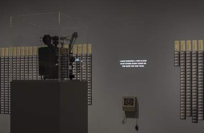 Tehching Hsieh, Time Clock Piece (One Year Performance 1980–1981) 1980–1