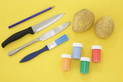 Photograph of materials needed 