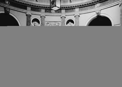 The Pantheon Interior, Ince Blundell Hall, photograph taken in 1959 Courtesy National Museums Liverpool