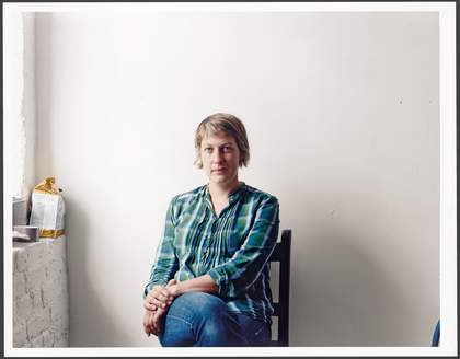 Lucy Skaer in her studio 2009