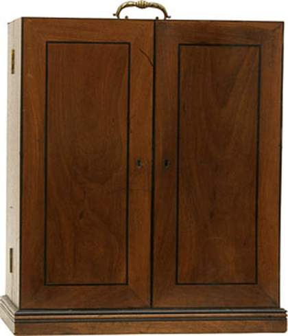 Large travelling chest, used by Turner to store large supplies of dry pigment