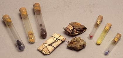 A further selection of Turner’s studio pigments