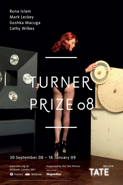Turner Prize 2008 poster Runa Islam