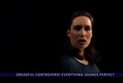Cally Spooner, 'He's in a Great Place!'' (A film trailer for And You Were Wonderful, On Stage), 2014. As part of BMW Tate Live: 