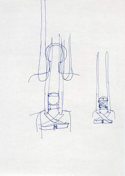 Rebecca Horn, Untitled 1968–9