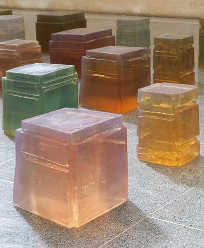 Rachel Whiteread Untitled (One Hundred Spaces) 1995 Pinault Collection. © Rachel Whiteread photo: © Tate Photo: © Tate (Joe Humphrys)