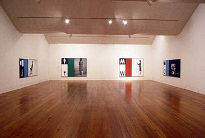 Victor Burgin Office at Night, 1986 Installed in Knight Gallery