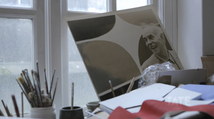 Sir Terry Frost's studio