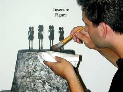 Fig.2 Alberto Giacometti, Four Figurines on a Base