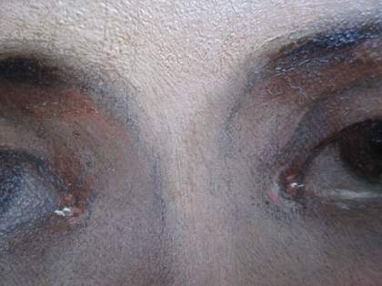 Theodor von Holst The Bride, detail