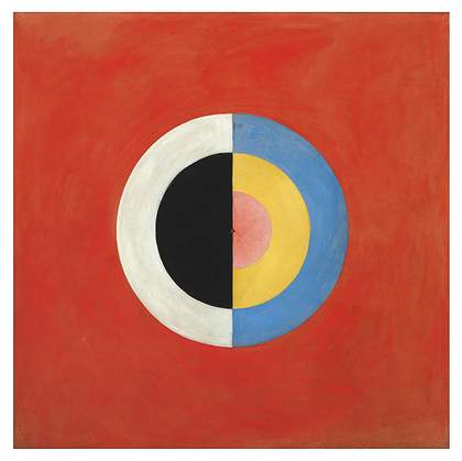 Hilma af Klint, The Swan, No 17, Group IX, Series SUW 1914-1915