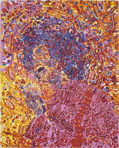 Wadsworth Jarrell, Revolutionary, 1972, screenprint on paper, 86.4 × 67.3 cm - © Wadsworth Jarrell, photo Tim Safranek